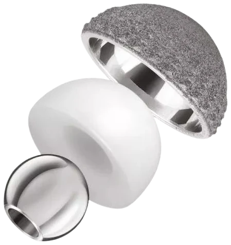 Componentes de artroplastia de cadera